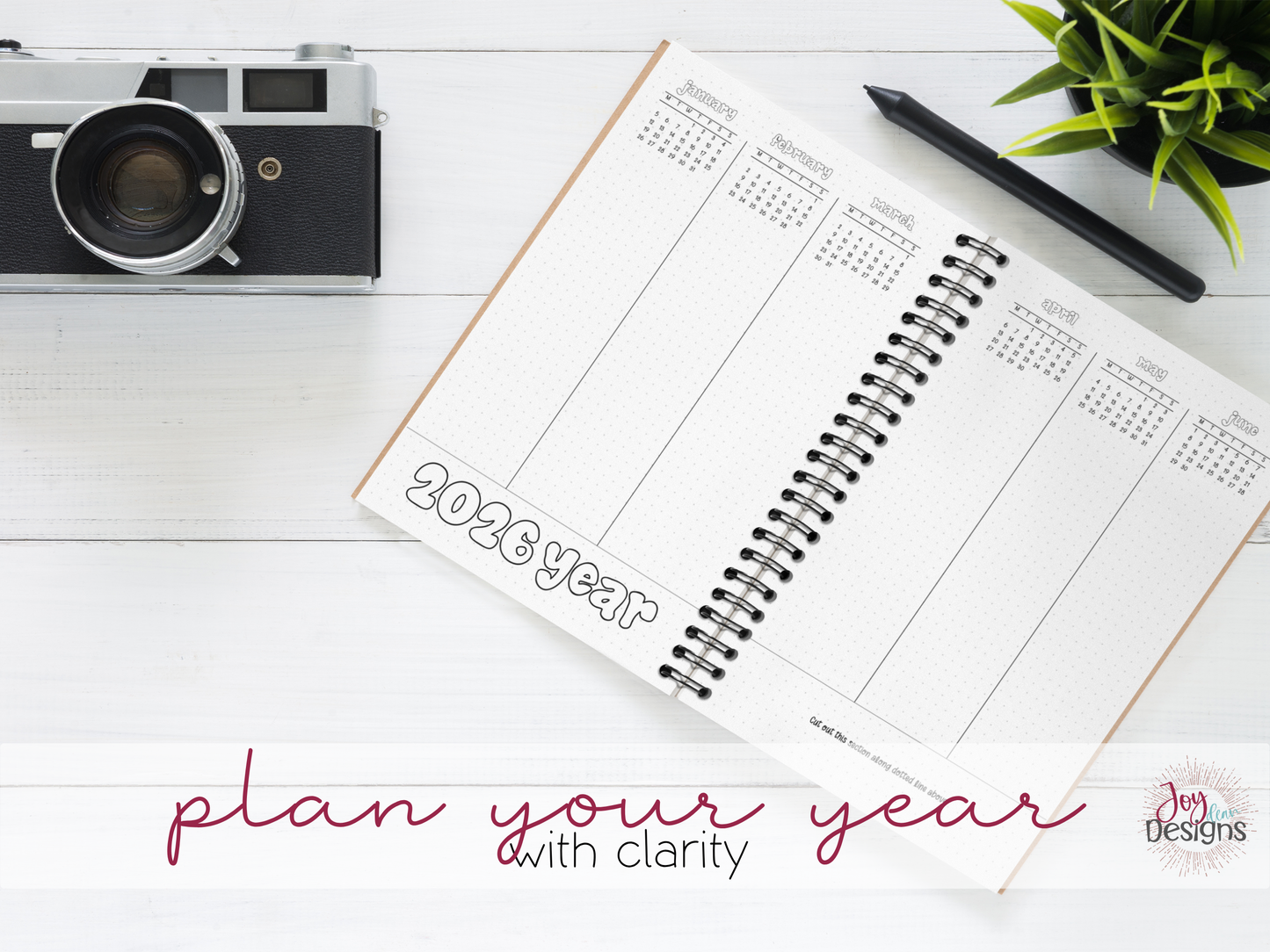 The Vital: 2026 Health & Wellness Bullet Journal Planner