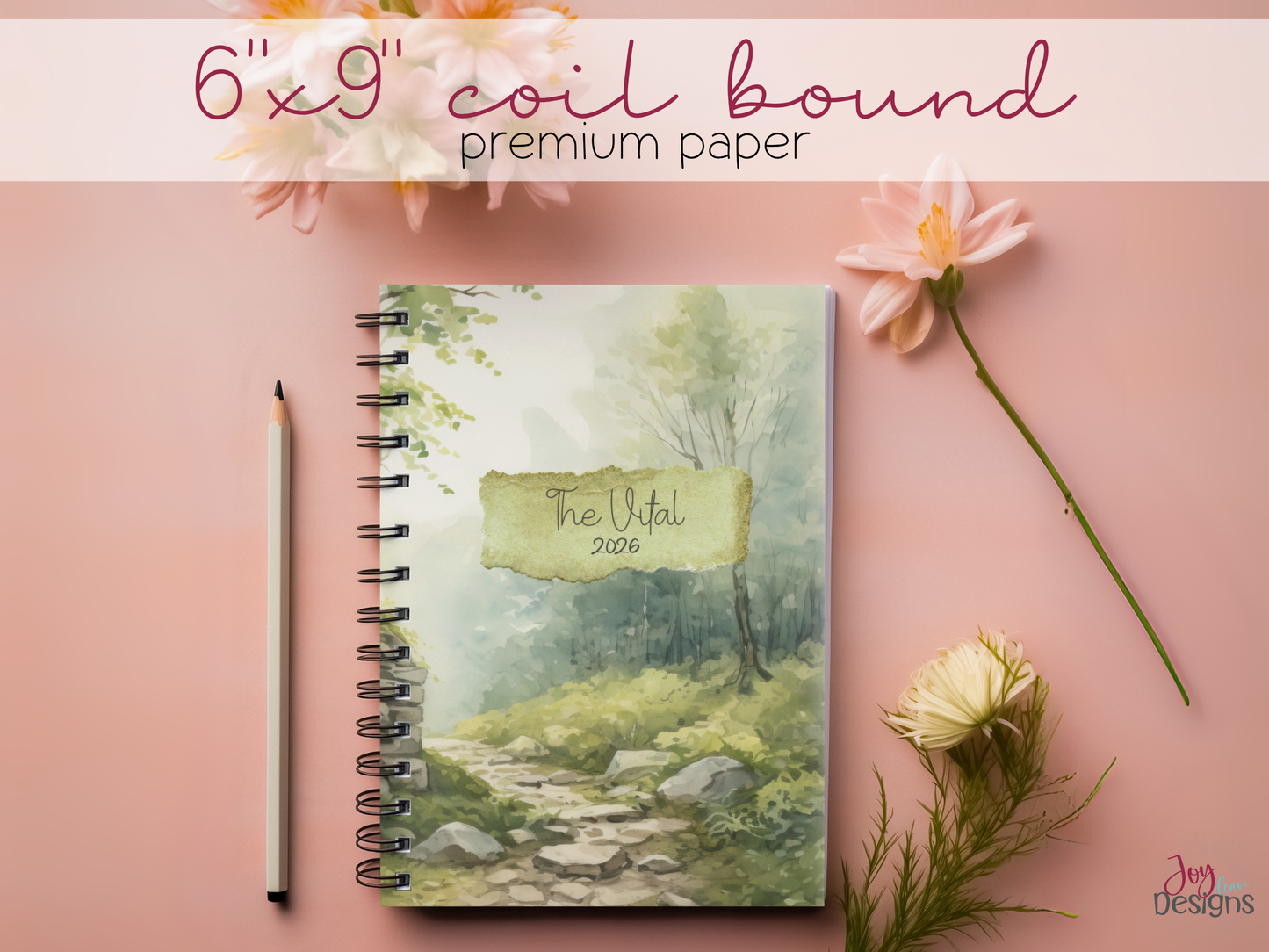 The Vital: 2026 Health & Wellness Bullet Journal Planner