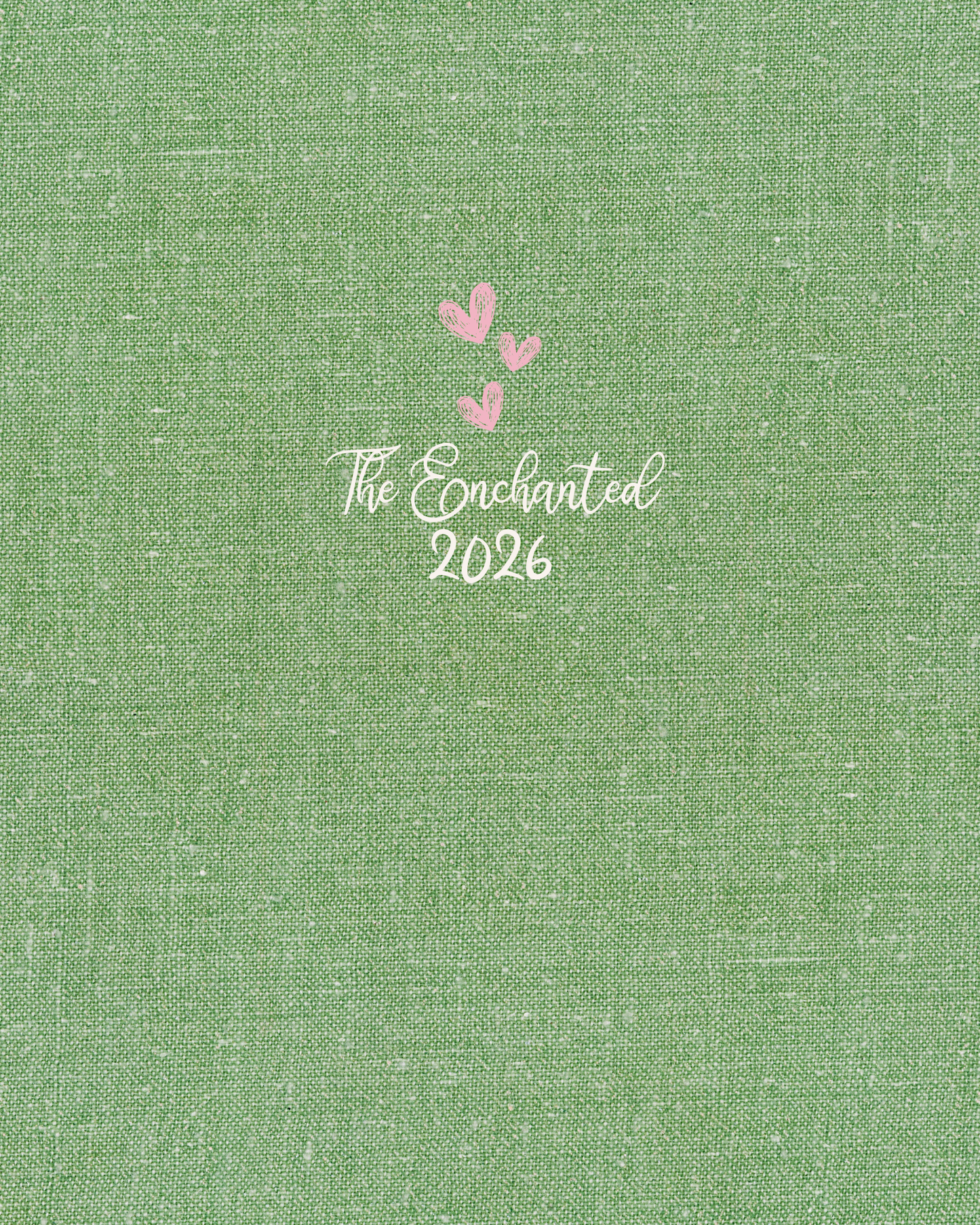 The Enchanted: Pre-Made Bullet Dotted Journal, a Dot Grid Notebook and Premade Dotted Planner