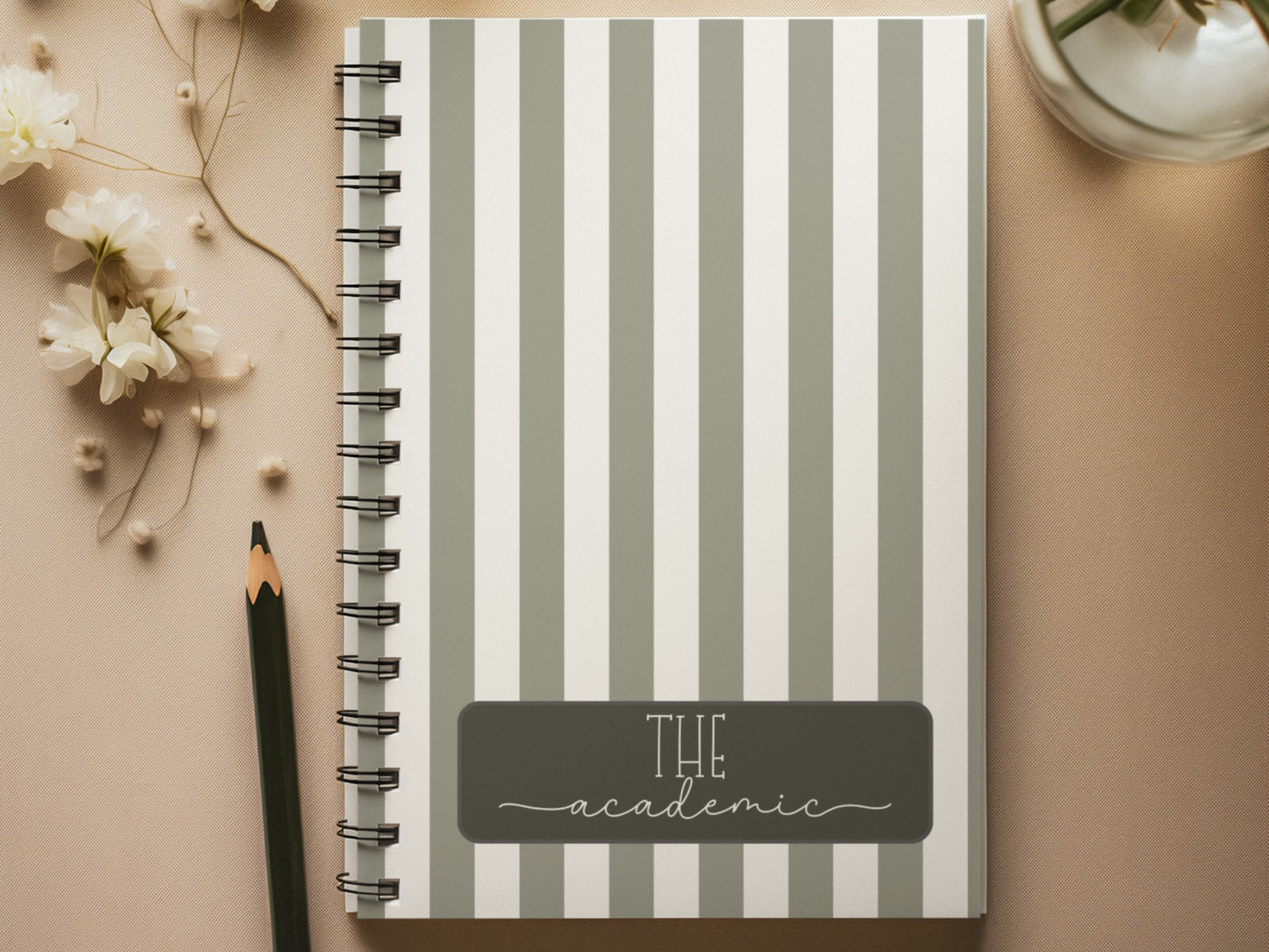The Academic Planner: A Premade Bullet Dotted Journal Tracker for Students