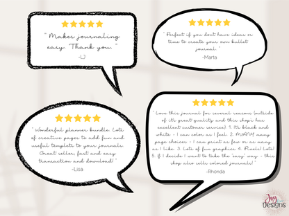 Speech bubbles with customer reviews and ratings on a white background