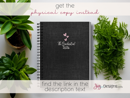 the enchanted 2026 digital planner bullet dotted journal download printable planner goodnotes planner notability planner pre made bujo monthly themes coloring pages habit tracker mood tracker goal setting planner creative digital journal undated planner aesthetic planner productivity planner for women mindfulness journal self care tracker organization planner daily planner weekly planner yearly overview bullet journal pages instant download joy dean designs 2026 planner printable stationery