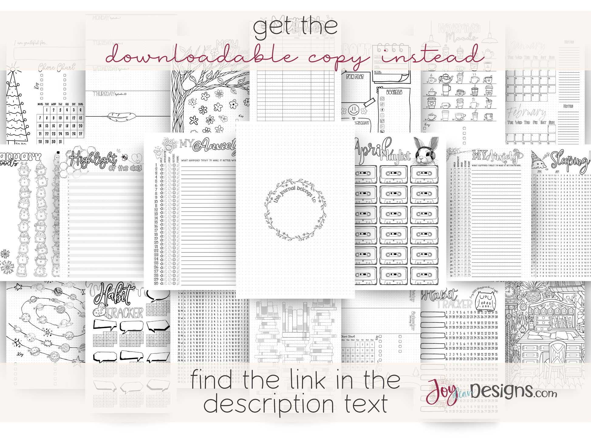 aesthetic bullet journal 2026 premade dotted planner dated bujo creative planner for women monthly themes winter valentines bees easter plants space citrus ice cream owls halloween coffee christmas mental health tracking anxiety mood water sleep habit savings and spending logs dutch door layouts coloring pages bleed proof paper self care reflection organization journaling routine perfect gift idea for teens and adults