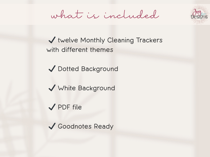 monthly cleaning schedule printable bundle digital cleaning planner pages home management binder inserts chore chart system daily weekly monthly quarterly annual cleaning tracker minimal black and white bujo style dotted and plain backgrounds pdf instant download goodnotes friendly household organization planner insert home cleaning routine house chores list spring cleaning checklist planning tools for busy moms students and families printable planner pages