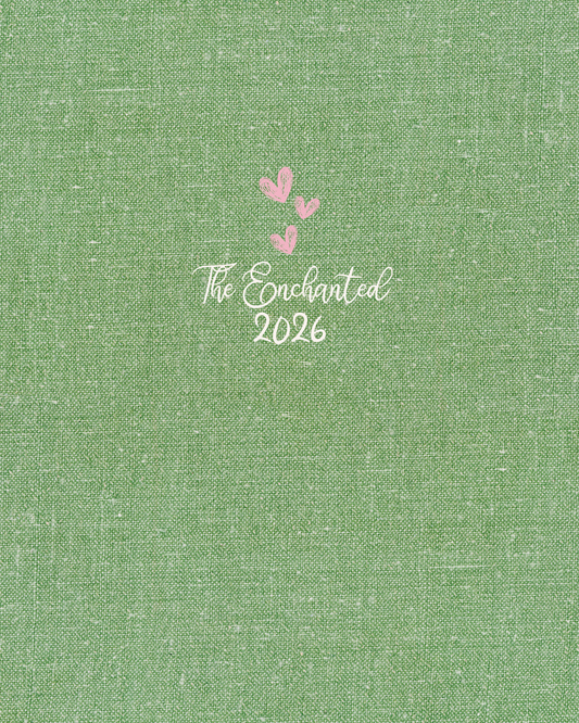 The Enchanted: Pre-Made Bullet Dotted Journal, a Dot Grid Notebook and Premade Dotted Planner