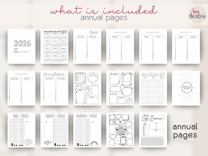 the enchanted 2026 coil bound planner bullet dotted journal pre made planner monthly themed journal 8x10 spiral planner productivity planner for women coloring pages habit tracker mood tracker goal setting planner creative journal calendar planner undated planner aesthetic planner journaling gift mindfulness journal mental health tracker organization planner daily planner weekly planner yearly overview bullet journal notebook joy dean designs 2026 planner stationery gift
