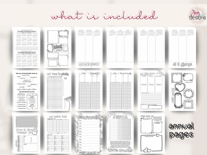The Vital: 2026 Health & Wellness Bullet Journal Planner
