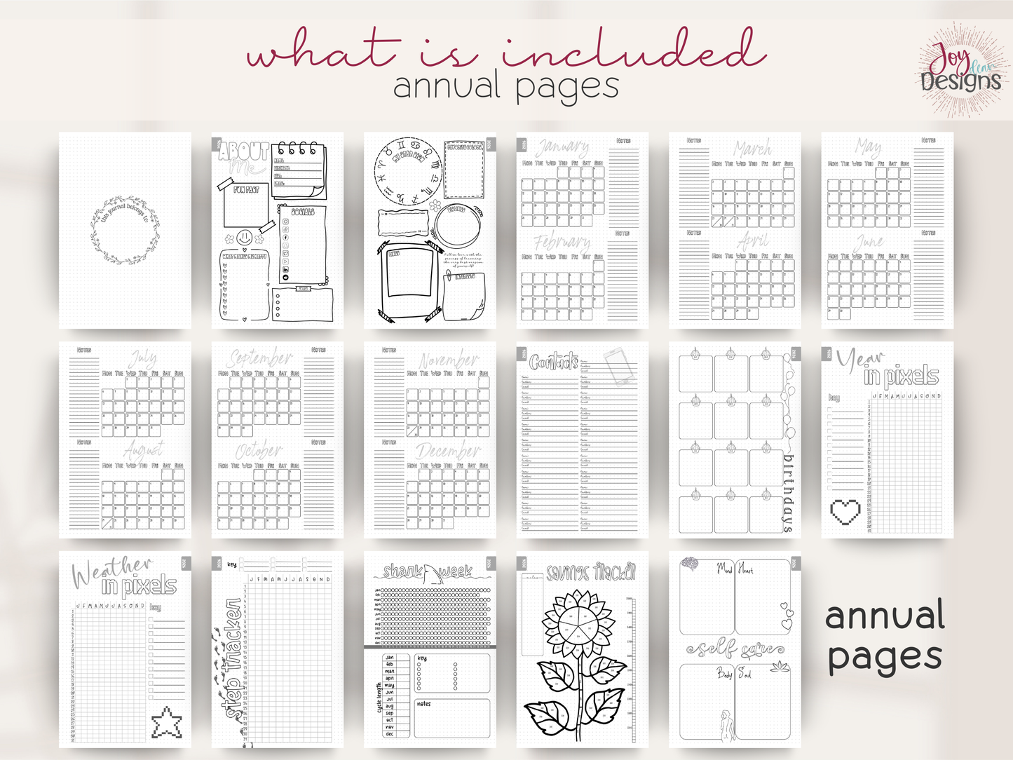 aesthetic bullet journal 2026 premade dotted planner dated bujo creative planner for women monthly themes winter valentines bees easter plants space citrus ice cream owls halloween coffee christmas mental health tracking anxiety mood water sleep habit savings and spending logs dutch door layouts coloring pages bleed proof paper self care reflection organization journaling routine perfect gift idea for teens and adults
