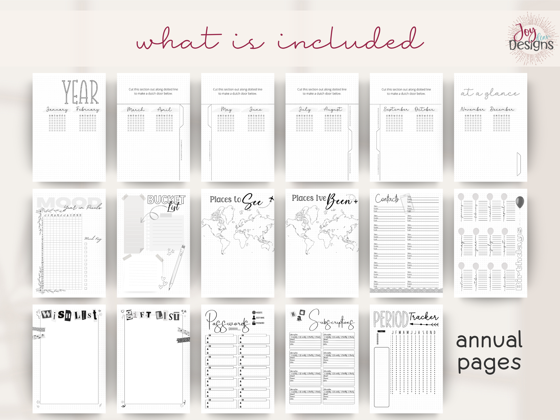 the elegant bullet dotted journal undated planner printable bujo minimalist planner digital download build your own journal coloring pages goodnotes planner notability planner aesthetic journal self care journal productivity planner goal setting notebook mindfulness planner creative journaling template diy planner digital stationery dotted or no dots pdf journal a4 a5 us letter 6x9 printable bullet journal pre made planner for beginners