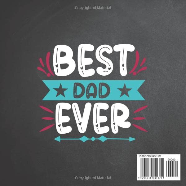 Dad! I Wrote a Book About You!: Awesome Fill in the Blank Book With Prompts for Kids to Fill With Their Own Words, Draw Pictures, Color Themselves For Dad