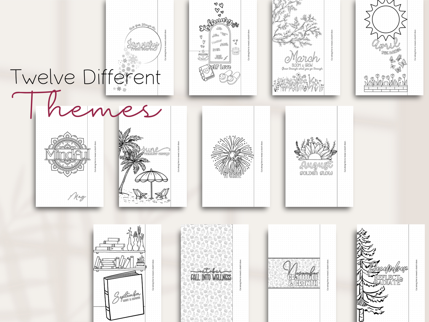 The Vital: 2026 Health & Wellness Bullet Journal Planner