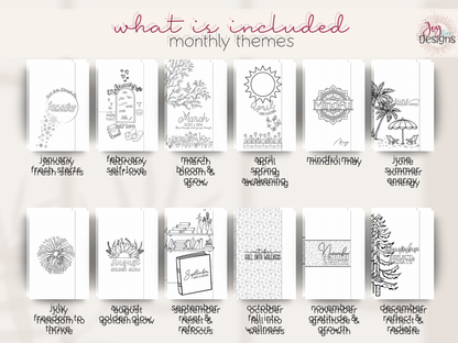 The Vital: 2026 Health & Wellness Bullet Journal Planner