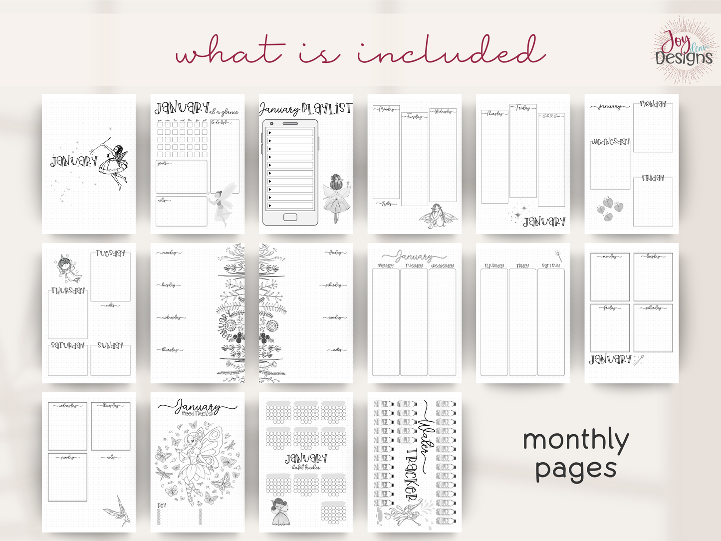 the elegant bullet dotted journal undated planner printable bujo minimalist planner digital download build your own journal coloring pages goodnotes planner notability planner aesthetic journal self care journal productivity planner goal setting notebook mindfulness planner creative journaling template diy planner digital stationery dotted or no dots pdf journal a4 a5 us letter 6x9 printable bullet journal pre made planner for beginners