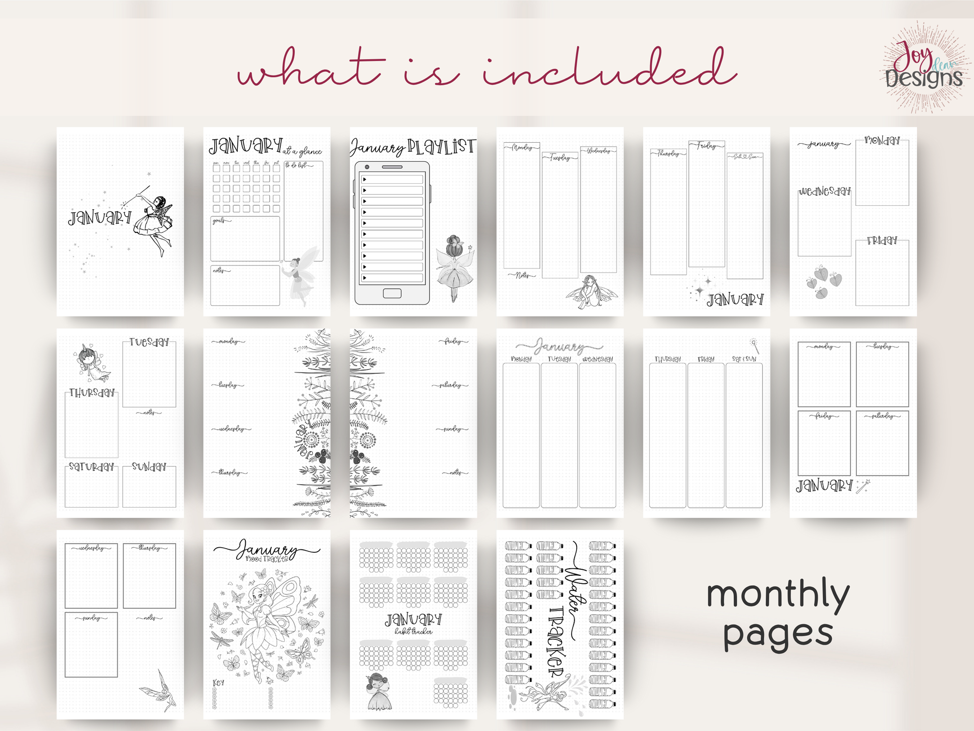 the elegant bullet dotted journal undated planner printable bujo minimalist planner digital download build your own journal coloring pages goodnotes planner notability planner aesthetic journal self care journal productivity planner goal setting notebook mindfulness planner creative journaling template diy planner digital stationery dotted or no dots pdf journal a4 a5 us letter 6x9 printable bullet journal pre made planner for beginners