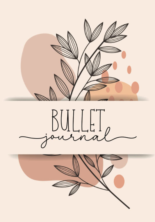 Bullet Dotted Journal Student Planner: A Premade Aesthetic Dotted Mental Health Tracker for Students