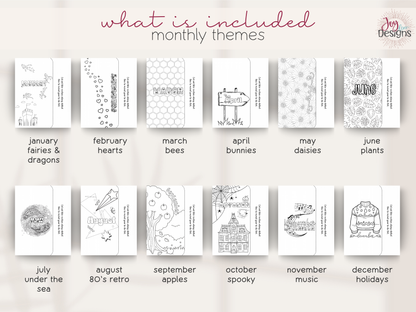 the enchanted 2026 digital planner bullet dotted journal download printable planner goodnotes planner notability planner pre made bujo monthly themes coloring pages habit tracker mood tracker goal setting planner creative digital journal undated planner aesthetic planner productivity planner for women mindfulness journal self care tracker organization planner daily planner weekly planner yearly overview bullet journal pages instant download joy dean designs 2026 planner printable stationery