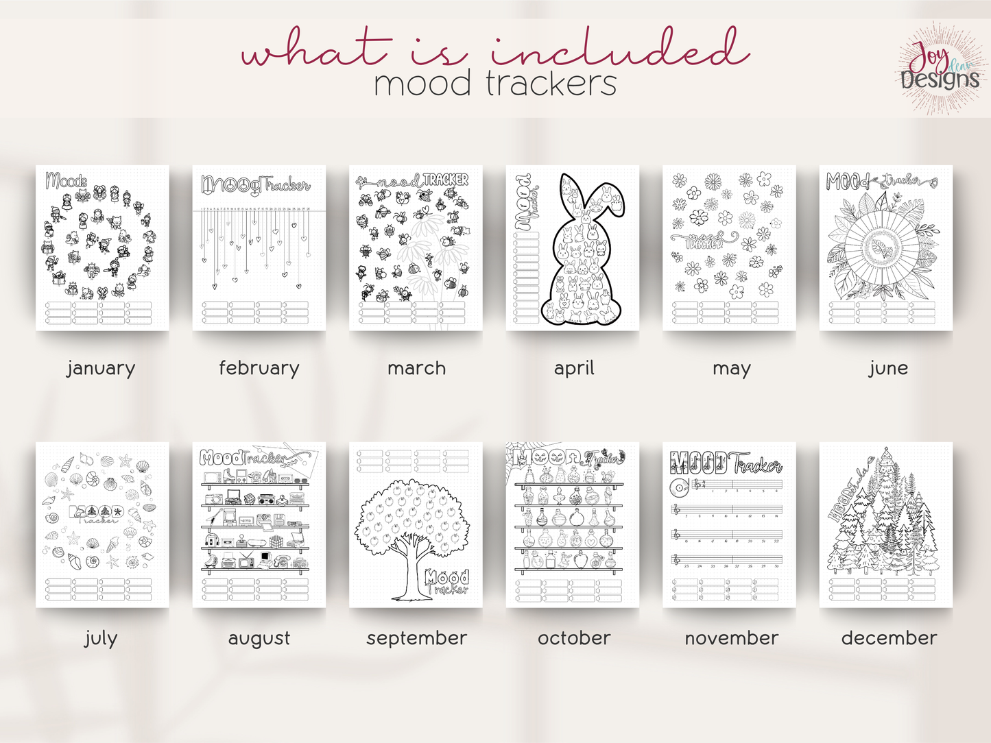 the enchanted 2026 coil bound planner bullet dotted journal pre made planner monthly themed journal 8x10 spiral planner productivity planner for women coloring pages habit tracker mood tracker goal setting planner creative journal calendar planner undated planner aesthetic planner journaling gift mindfulness journal mental health tracker organization planner daily planner weekly planner yearly overview bullet journal notebook joy dean designs 2026 planner stationery gift