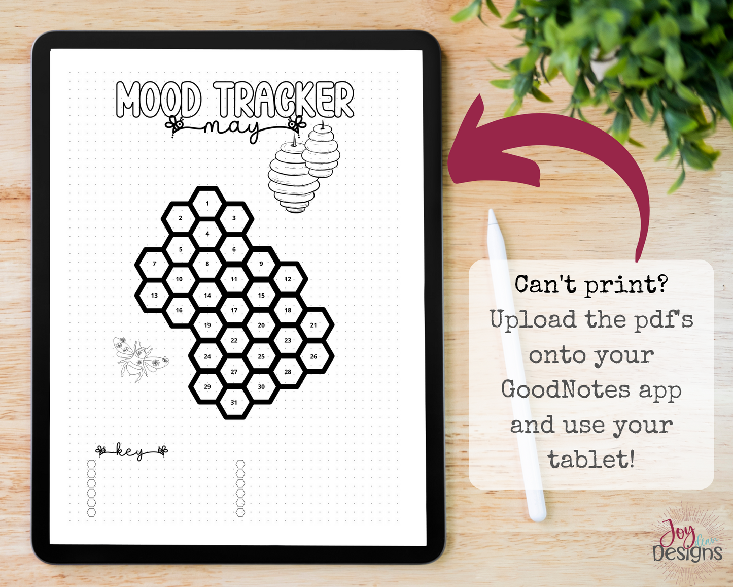 May PreMade Bullet Dotted Journal Planner Pages | Instant Download Printable Planner | Weekly Bujo Inserts Template PDF 2 Sizes