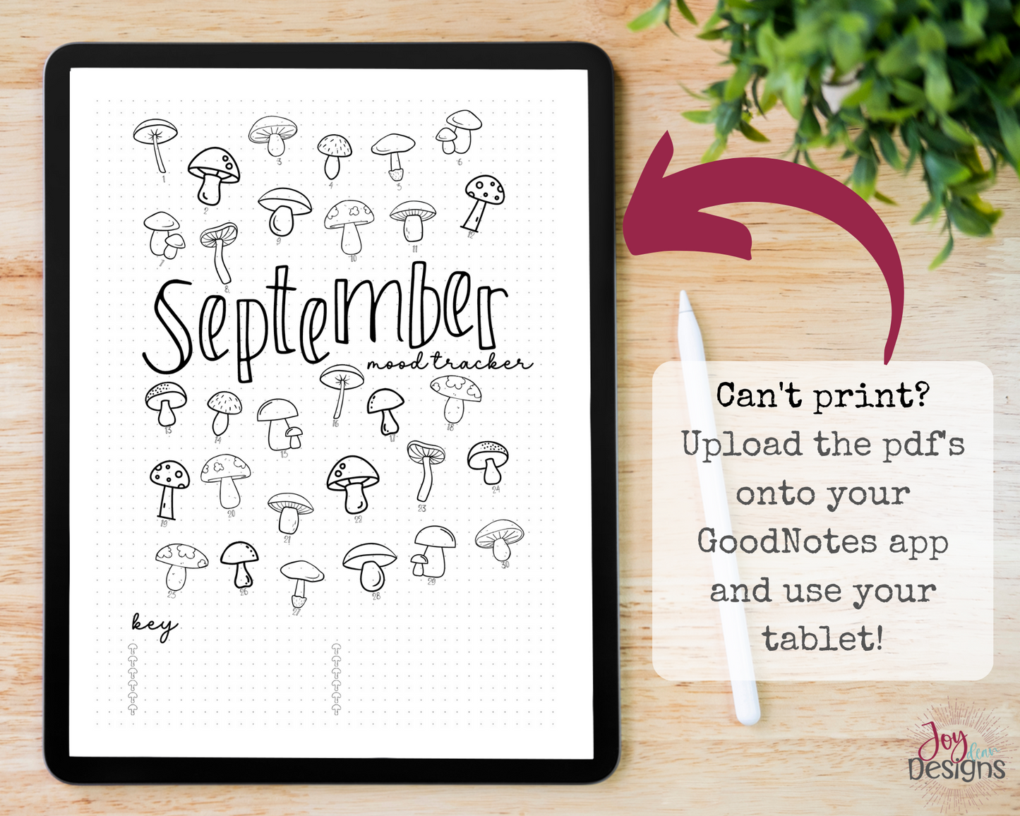 September PreMade Bullet Dotted Journal Planner Pages | Instant Download Printable Planner | Weekly Bujo Inserts Template PDF 2 Sizes