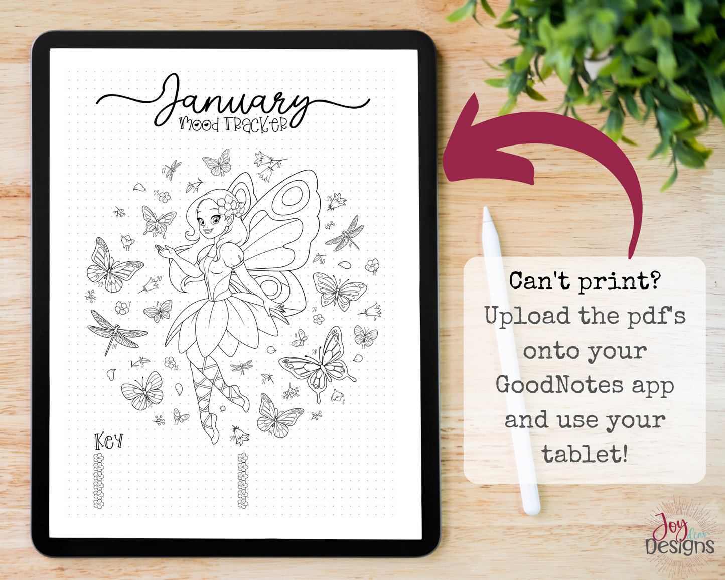 January PreMade Bullet Dotted Journal Planner Pages | Instant Download Printable Planner | Weekly Bujo Inserts Template PDF 2 Sizes