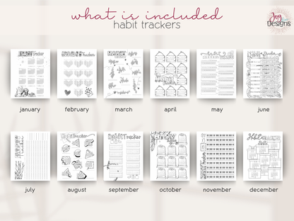 the enchanted 2026 coil bound planner bullet dotted journal pre made planner monthly themed journal 8x10 spiral planner productivity planner for women coloring pages habit tracker mood tracker goal setting planner creative journal calendar planner undated planner aesthetic planner journaling gift mindfulness journal mental health tracker organization planner daily planner weekly planner yearly overview bullet journal notebook joy dean designs 2026 planner stationery gift