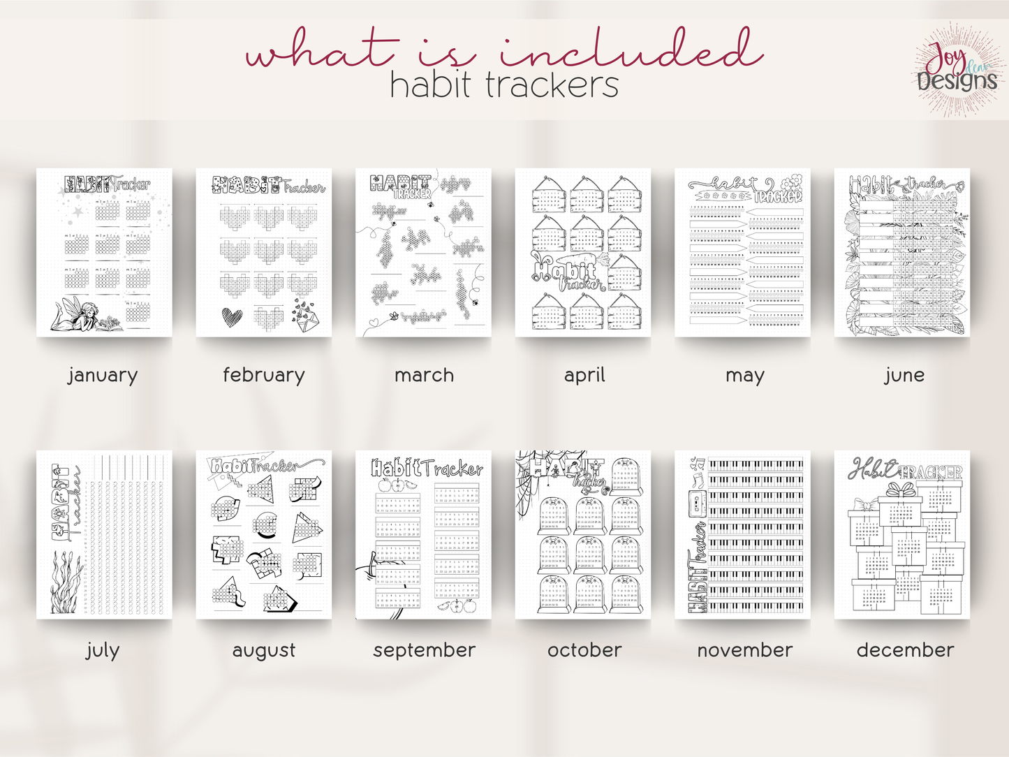 the enchanted 2026 digital planner bullet dotted journal download printable planner goodnotes planner notability planner pre made bujo monthly themes coloring pages habit tracker mood tracker goal setting planner creative digital journal undated planner aesthetic planner productivity planner for women mindfulness journal self care tracker organization planner daily planner weekly planner yearly overview bullet journal pages instant download joy dean designs 2026 planner printable stationery