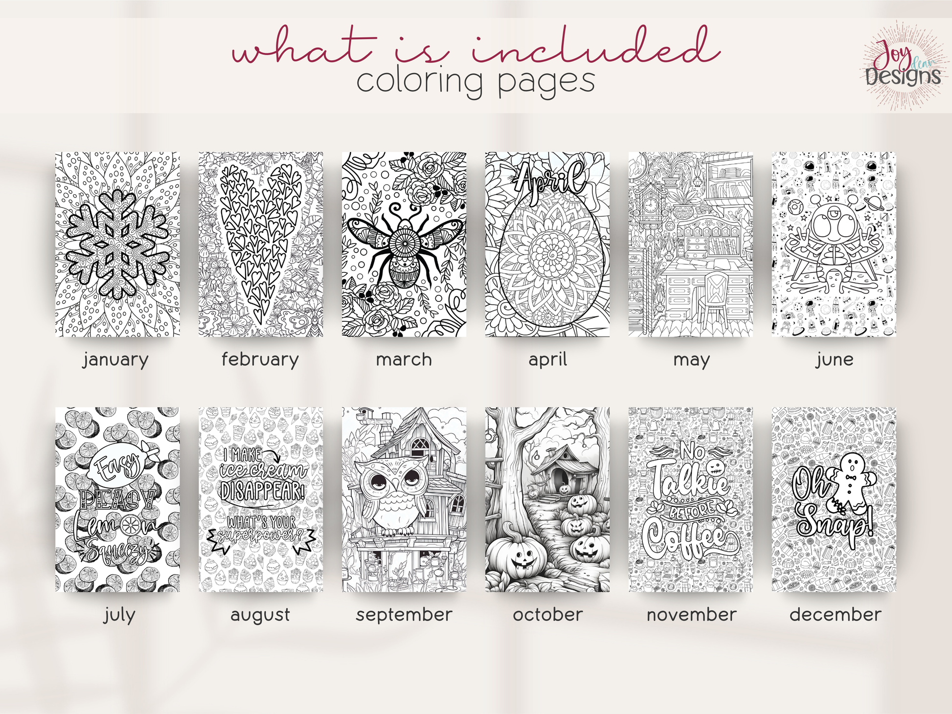 aesthetic bullet journal download pdf 2026 premade dotted planner digital bujo creative planner for women mental health tracking anxiety mood water sleep habit logs monthly themes winter valentines bees easter plants space citrus ice cream owls halloween coffee christmas printable journal in four sizes 6x9 US Letter A4 A5 coloring pages dutch door layouts bleed proof style organization self care routine gift idea