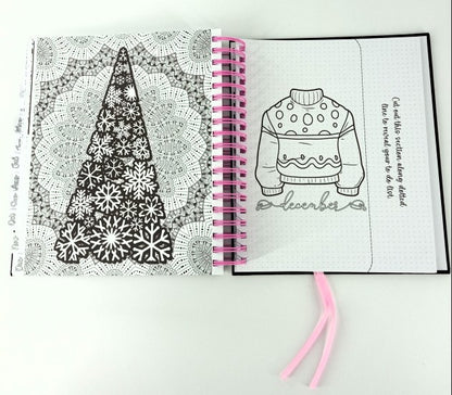 The Enchanted: 2025 Pre-Made Bullet Dotted Journal | Premium Edition