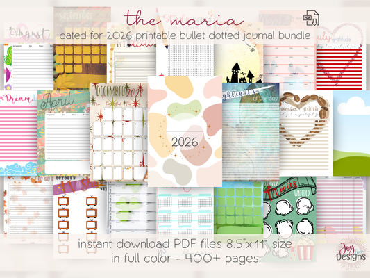 digital bullet journal 2026 colored bullet journal planner goodnotes journal download pre made bujo planner lazy journal digital planner pdf 2026 planner aesthetic journal dotted journal ipad planner notability planner monthly planner self care planner habit tracker mood tracker anxiety tracker meal planner student planner study planner printable journal instant download feminine planner colorful planner year at a glance journal