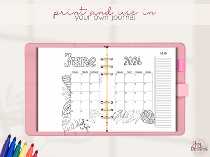 the enchanted 2026 digital planner bullet dotted journal download printable planner goodnotes planner notability planner pre made bujo monthly themes coloring pages habit tracker mood tracker goal setting planner creative digital journal undated planner aesthetic planner productivity planner for women mindfulness journal self care tracker organization planner daily planner weekly planner yearly overview bullet journal pages instant download joy dean designs 2026 planner printable stationery