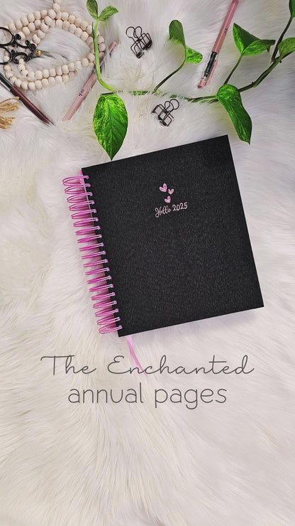 The Enchanted: 2025 Pre-Made Bullet Dotted Journal | Premium Edition